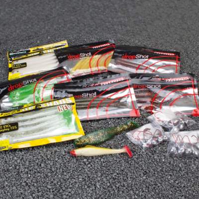 Zander Gummifischpaket Jig + Faulenzen