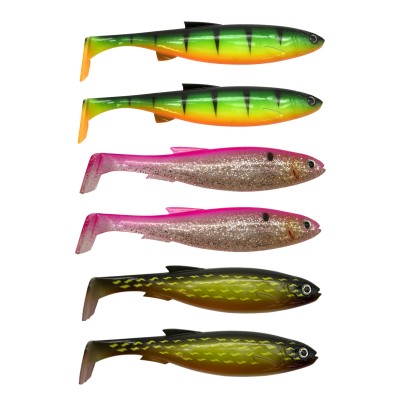 Tackle P*rn Bahama Mama - Gummifisch Darkwater - 20cm - 50g - 3 x 2 Stück