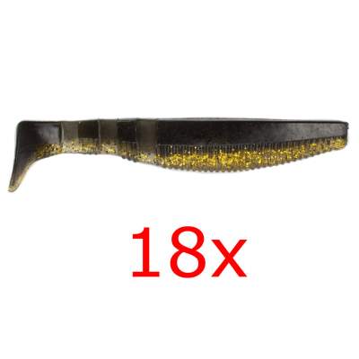 Angel Domäne Maxx Pro Shad, 12,5cm, golden Riser -18er-Pack 12,5 - golden Riser - 18Stück