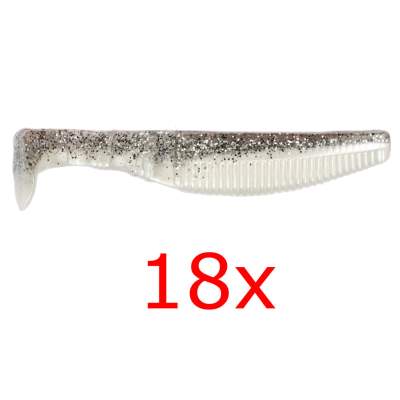 Angel Domäne Maxx Pro Shad, 12,5cm, milky star -18er-Pack, 12,5 - milky star - 18Stück