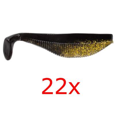 Angel Domäne Belly Pro Shad, 11,0cm, golden Riser -22er-Pack, 11 - golden Riser - 22Stück