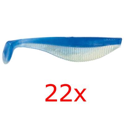 Angel Domäne Belly Pro Shad, 11,0cm, blue shiner -22er-Pack, 11 - blue shiner - 22Stück