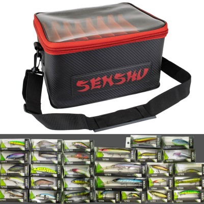 Senshu Viper Pro Pack thirty - Kunstködertasche + 30 Wobbler