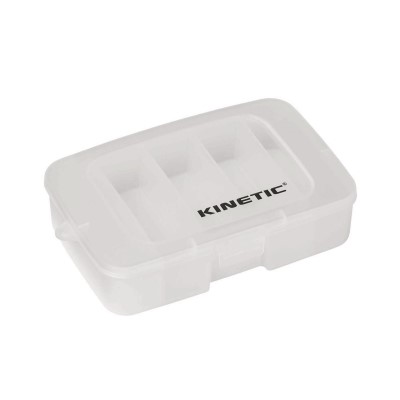 Kinetic Crystal Box - Tacklebox Clear - M - 15,5x10x3,8cm - 1 Stück