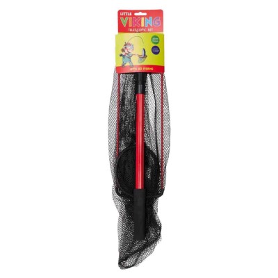 Kinetic Little Viking Telecopic Net - Kescher Red