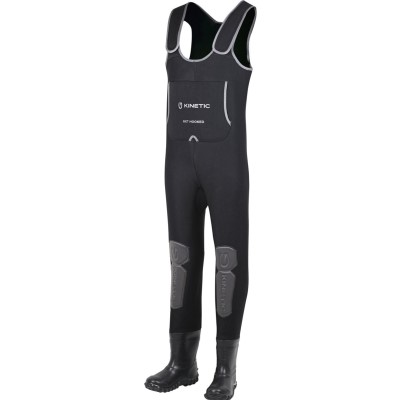 Kinetic Neobreeze Bootfoot Waders - Wathose Black - 46-47 - 1 Stück