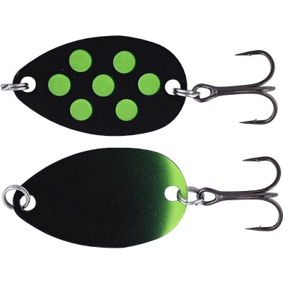 Black/Green Dots