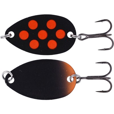 Black/Orange Dots