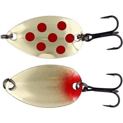 Gold/Red Dots (Metallic)