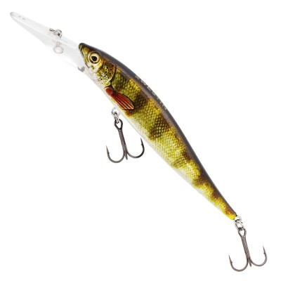 Westin Jerkbite MR Jerkbait 9cm - Wobbler Real Perch - suspending - 9cm - 9g - 1 Stück