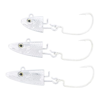 Westin Magic Minnow Weedless Jig Spare Head Silver - 9g für 8cm Körper - 2 Stück