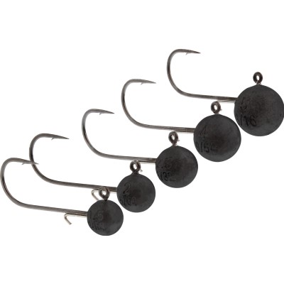 Westin Micro Jig Head Tungsten - Jigkopf Black Nickel - 5g - #4 - 3 Stück