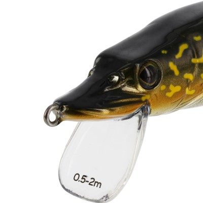 Westin Mike the Pike Crankbait - Wobbler Real Chartreuse Pike - 14cm - 30g - floating