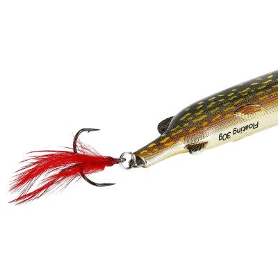 Westin Mike the Pike Crankbait - Wobbler Real Chartreuse Pike - 14cm - 30g - floating