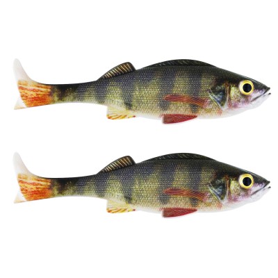 Westin Original Perch - Gummifisch 9cm - 8g - Real Perch - 2Stück