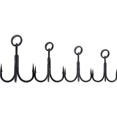 Westin Rigged Trout - Treble Hooks - Drilling Black - #6 - 8 Stück