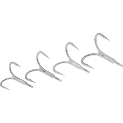 Westin Saltwater Treble Hook - salzwasserbeständiger Drilling Black Nickel - Gr. 1/0