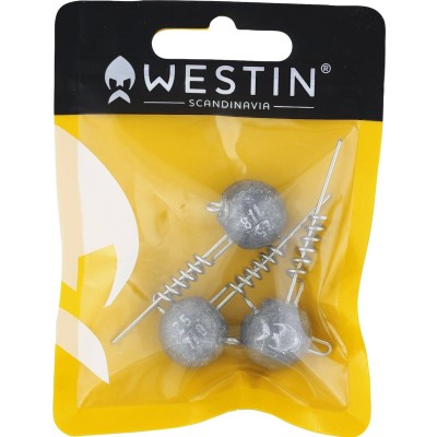 Westin ScrewIn - Jigkopf Natural - 30g - 3 Stück