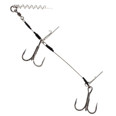 Westin Shallow Rig Double - Stinger 12cm - 40,8kg - 1/0 - 2 Stück
