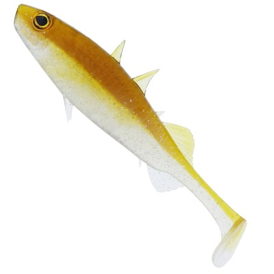 Westin Stanley the Stickleback Shadtail - Gummifisch Baitfish Glitter - 9cm - 7g - 3 Stück
