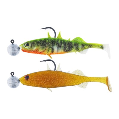 Westin Stanley the Stickleback Shadtail R' N R - Gummifisch 7.5cm - Dark Water Mix 11