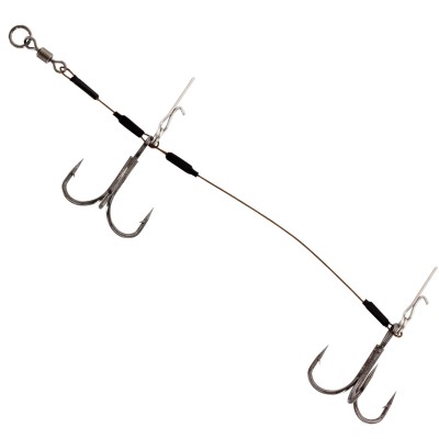 Westin Stinger Double - Angsthaken 15cm - 40,8kg - #2/0 - 2 Stück