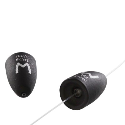 Westin Add-It Tungsten Bullet Matte Black - 3,5g - 2 Stück