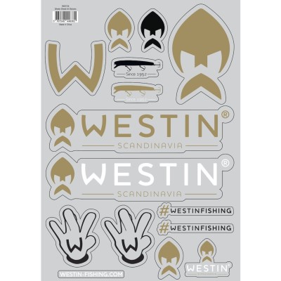 Westin Stickers A4 - Aufkleber 25 Stück