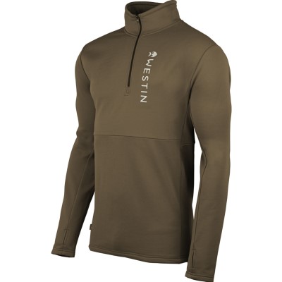Westin Energy Midlayer 1/2 Zip - Thermobekleidung Dark Sage - Large