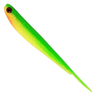 Westin TwinTeez V2 V-Tail - Gummifisch UV Slime - 14,5cm - 9g - 2 Stück