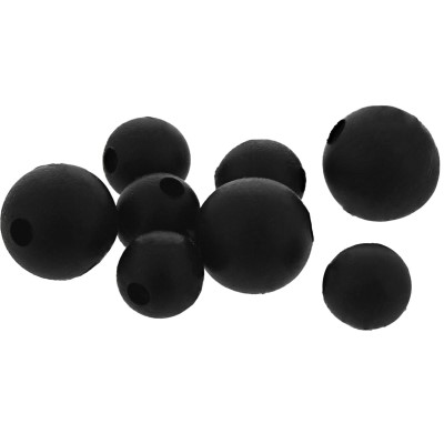 Westin Stopper Beads - Perle Black - Medium - Ø6mm - 10 Stück
