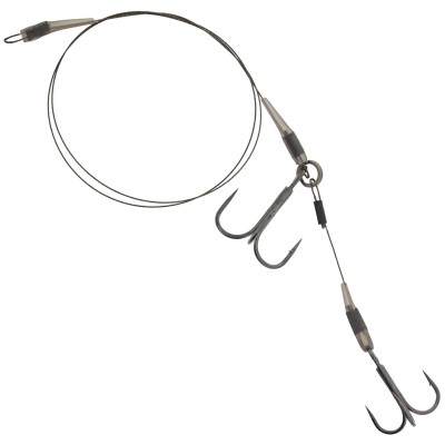 Westin Multi-Purpose Rig Semi Barbed - Köderfischsystem 50cm - Medium - #8/#8 - 14kg - 1 Stück