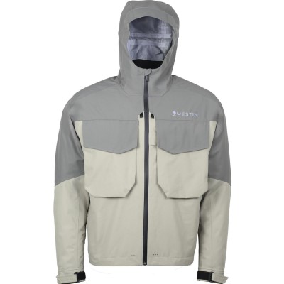 Westin W6 Wading Jacket - Watjacke Gunmetal - Small - 1 Stück