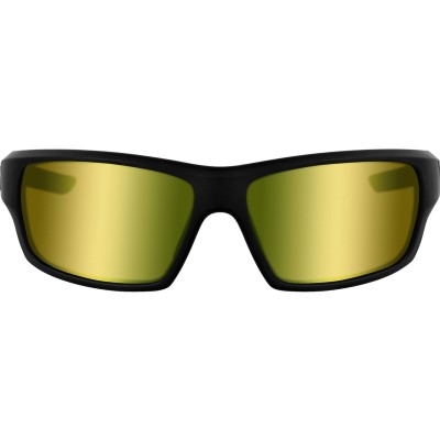 Westin W6 Sport 10 - Polarisationsbrille Matte Black - LB Yellow AR Blue