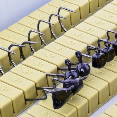 Westin W3 Jigbox - Tacklebox Grey/Clear - 27,4x18x4cm - M - 1 Stück