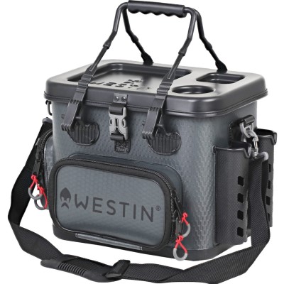 Westin W4 Safeguard Tackle Bag - Tasche Titanium Black - S - 1 Stück