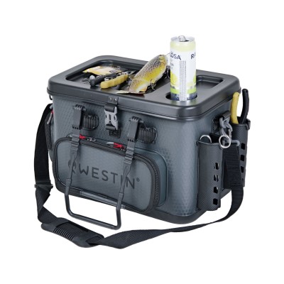 Westin W4 Safeguard Tackle Bag - Tasche Titanium Black - M - 1 Stück