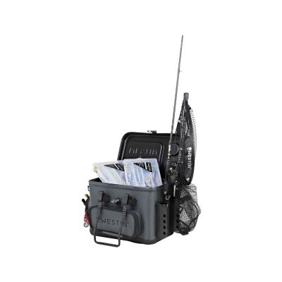 Westin W4 Safeguard Tackle Bag - Tasche Titanium Black - M - 1 Stück