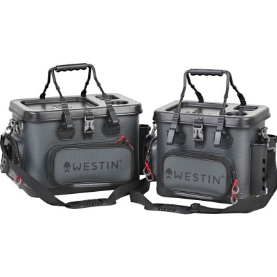 Westin W4 Safeguard Tackle Bag - Tasche Titanium Black - M - 1 Stück