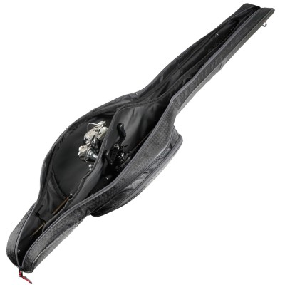 Westin W4 Rod Case - Futteral für 2 Ruten bis zu 310cm Titanium Black - 165x27x27cm - 1 Stück