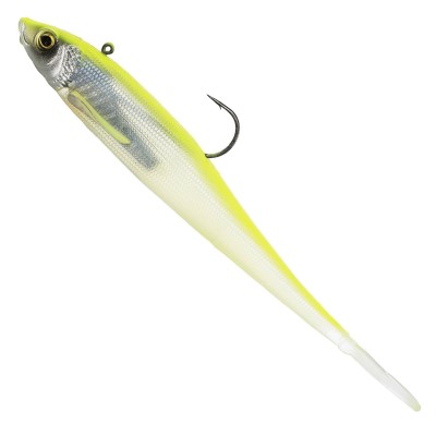 Westin TwitchTeez R2F - vormontierter Gummifisch Lemon Ice - 9,5cm - 9g -1 Stück