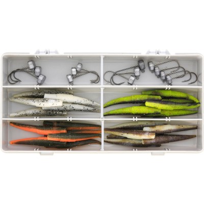 Westin Ned Worm Box - Köderset 37 Teile