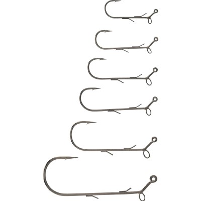 Westin Switch Rig Hook - Einzelhaken Black Nickel - #2/0 - 5 Stück
