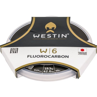 Westin W6 ST1 Fluorocarbon Clear - 0,57mm - 19.3kg - 50m