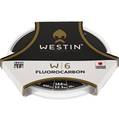 Westin Westin W6 ST3 Fluorocarbon Clear - 0,73mm - 29,1kg - 35m