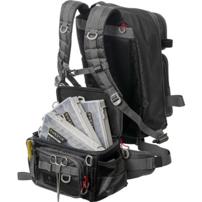 Westin W4 3in1 Master Backpack - Rucksack Titanium Black - 62x31x20cm - 1 Stück