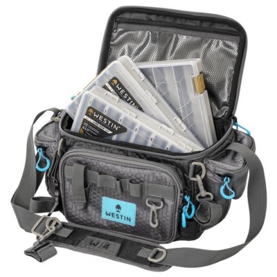 Westin W4 HD Lure Bag - Tasche Titanium Grey - 43x25x20 cm - 1 Stück