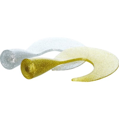 Westin Swim Tail Spare Curltail - Ersatzschwanz Gold/Silver - 7cm - 5g - 2 Stück