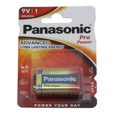 Panasonic Pro Power - 9V, Block Batterie 6LR61
