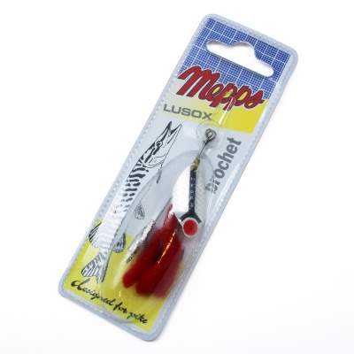 Mepps Lusox mit Puschel Spinner silber #3, 21,0g, 1 Stück